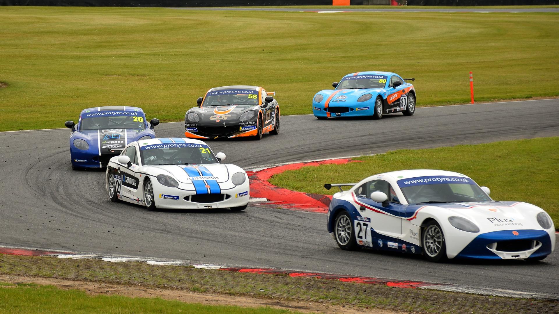 Ginetta GT5 Challenge- Deltagerliste 