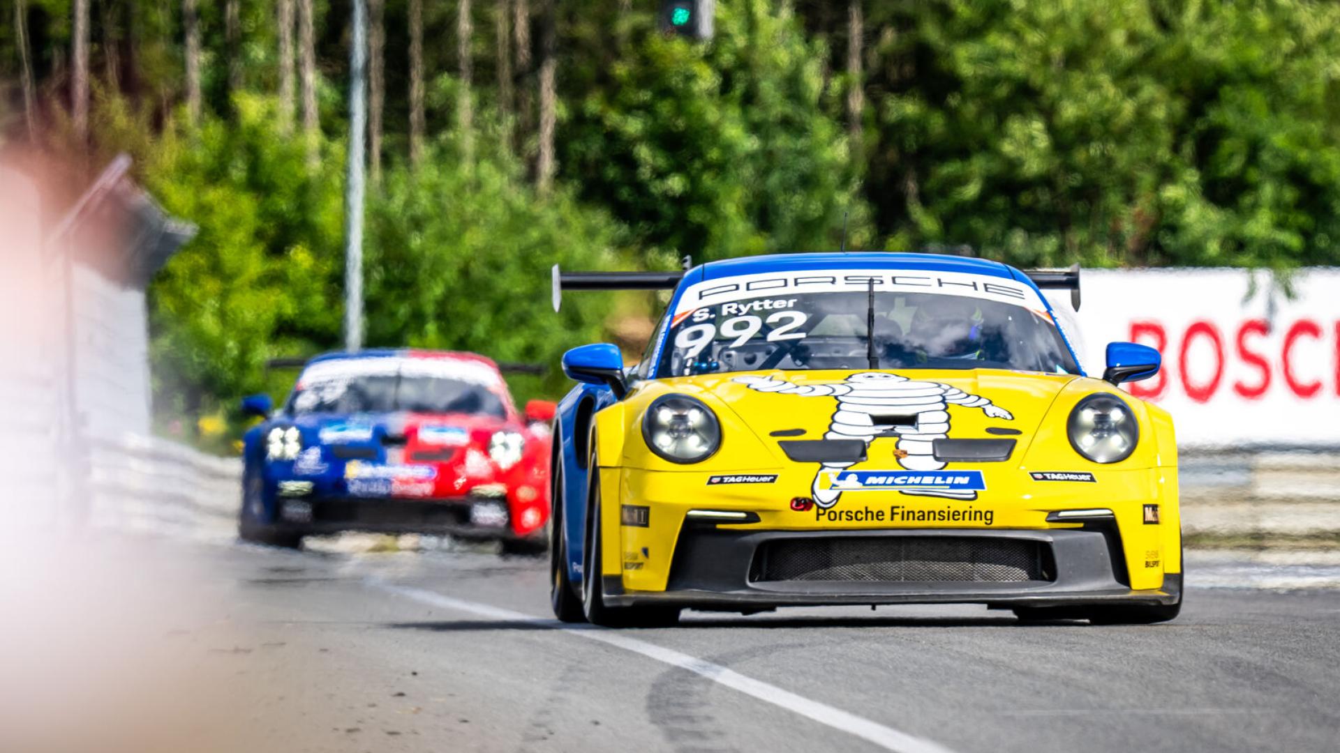 Porsche Carrera cup Scandinavia på FDM Jyllandsringen 