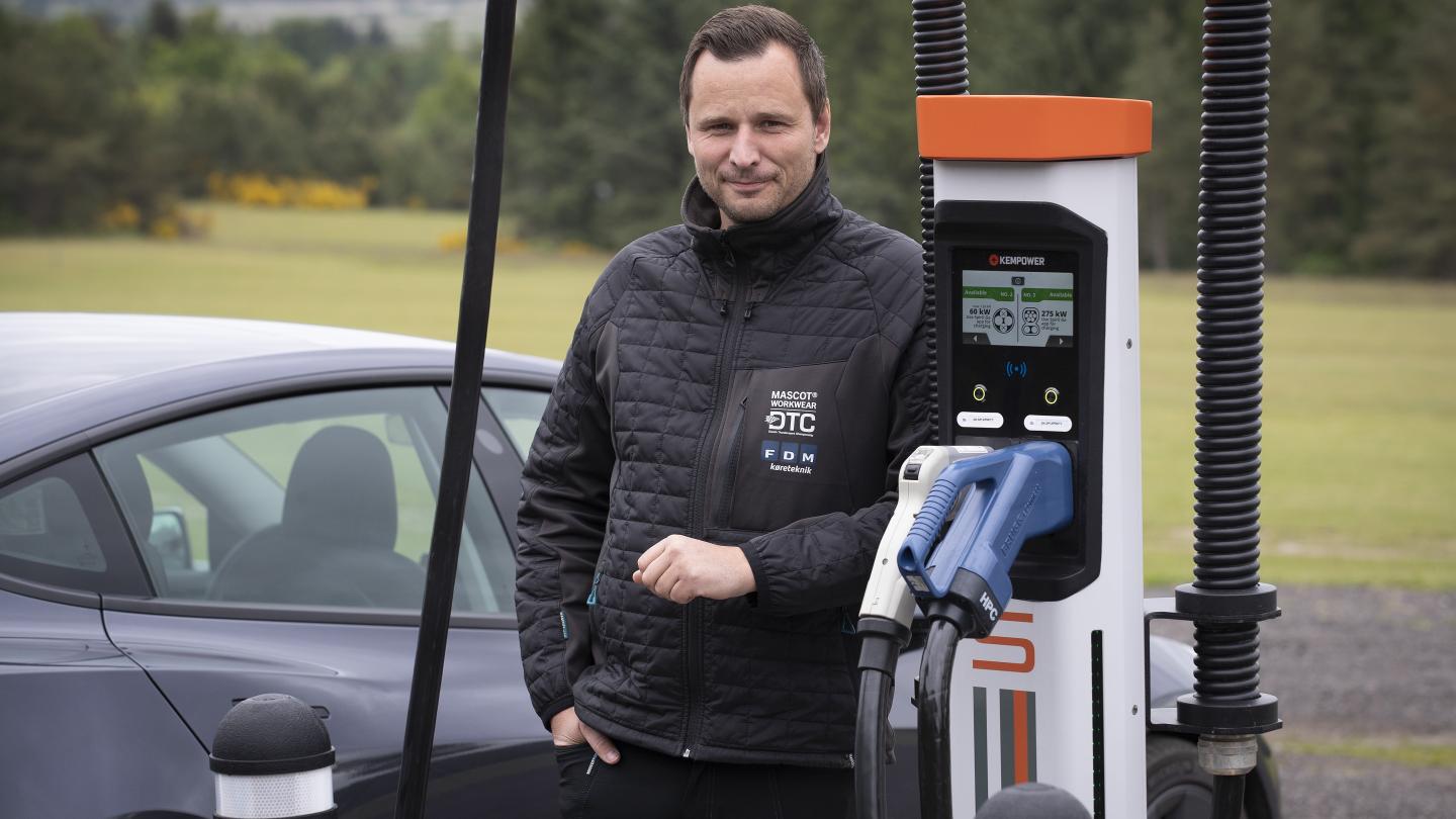 Ladestander FDM Jyllandsringen  Ladestander FDM Jyllandsringen