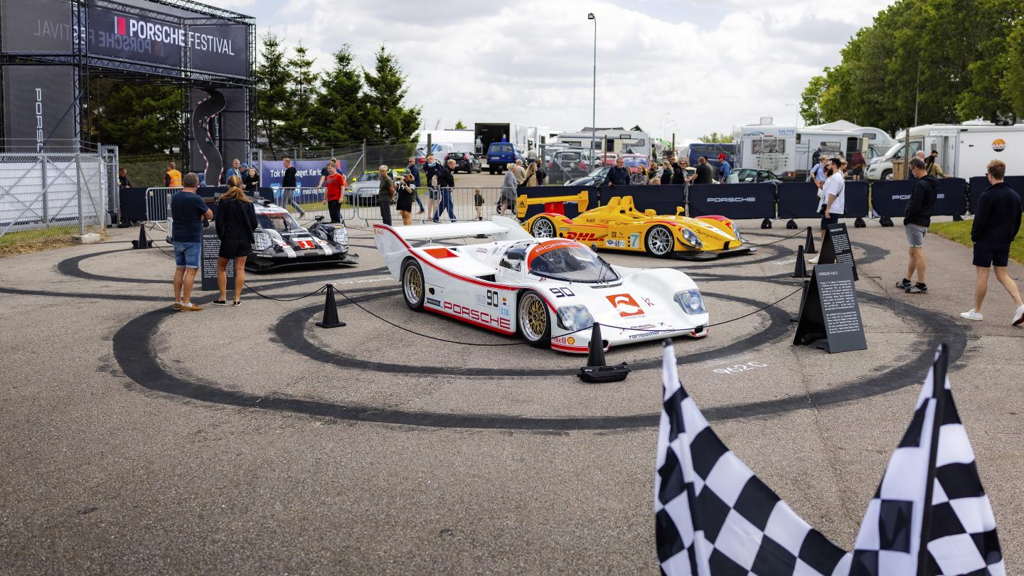 Historiske Porsche biler 